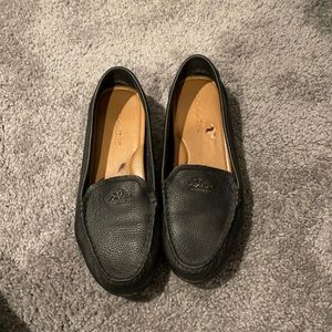 Black Coach Flats